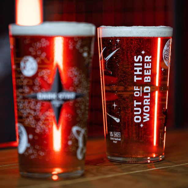 Dark Star Pint Glass